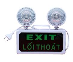 Đèn chiếu sáng sự cố kết hợp đèn Exit